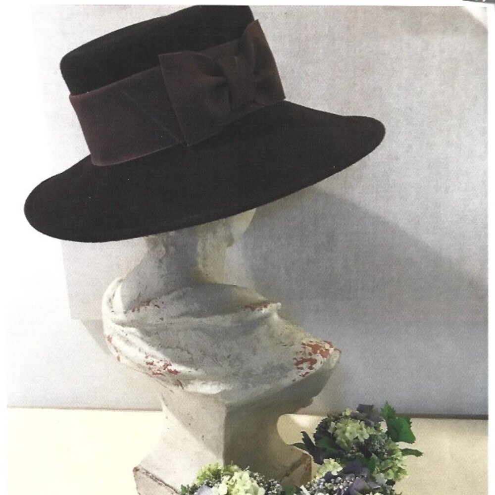 Chocolate Brown Grosgrain Bow+A28:A29